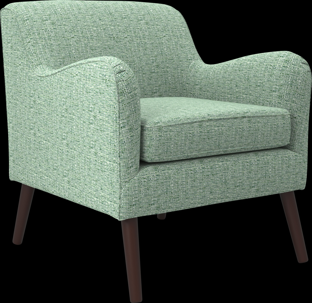 Kenvil Green Accent Chair - Thumbnail - Image 1