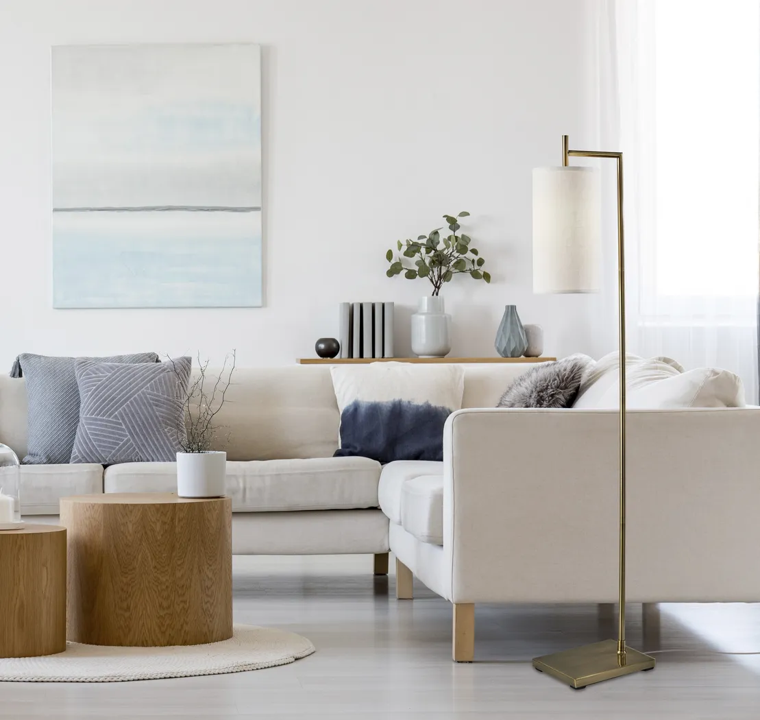 Keo Brass Floor Lamp - Thumbnail - Image 2
