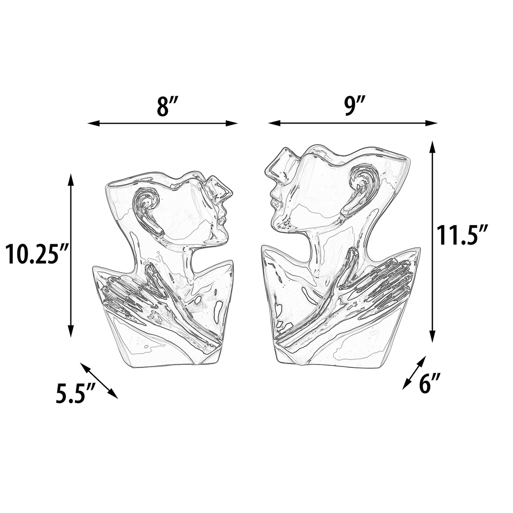 Keoda Black Vase, Set of 2 - Thumbnail - Image 4