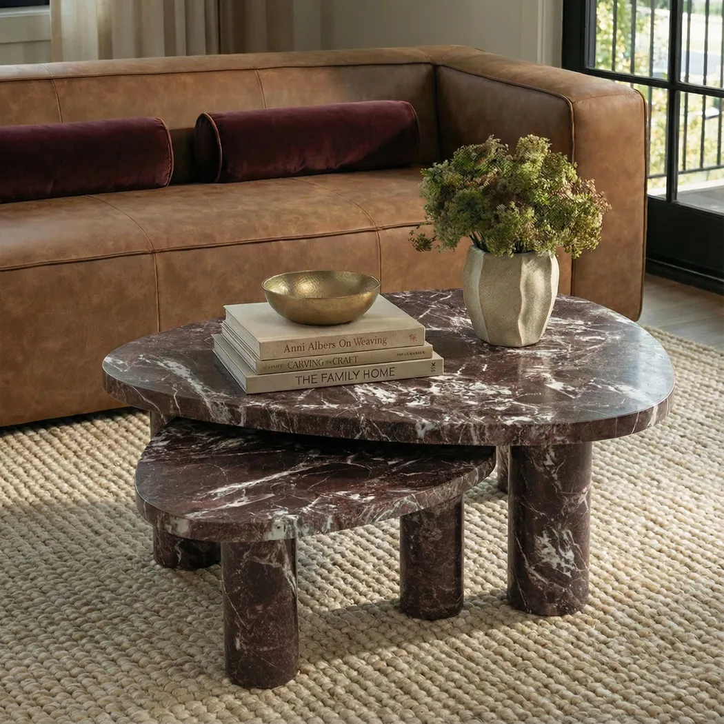 Keona Red Cocoktail Table - Thumbnail - Image 2