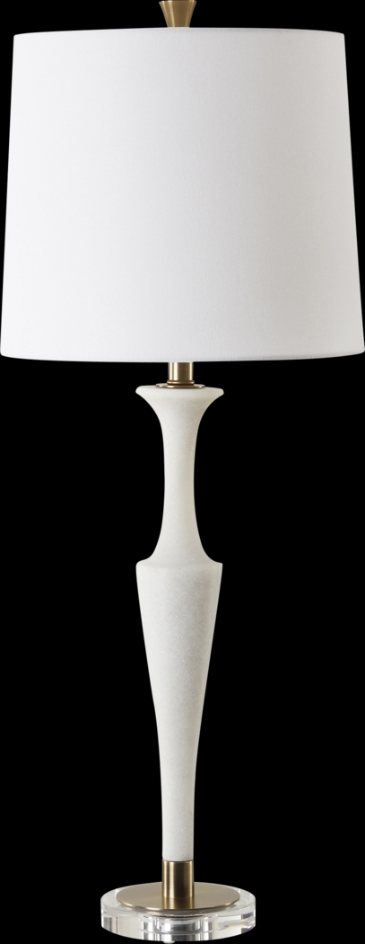 Kercheval Road White Lamp - Thumbnail - Image 1
