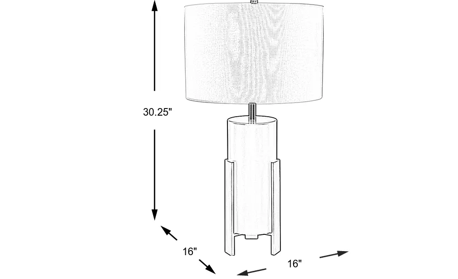 Dimension Image. Please refer to the Dimension Tab on this page for dimension details.