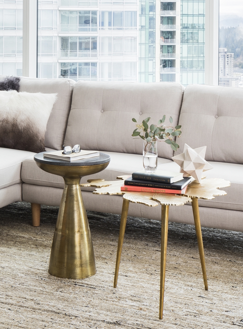 Keresan Gold Accent Table - Thumbnail - Image 3
