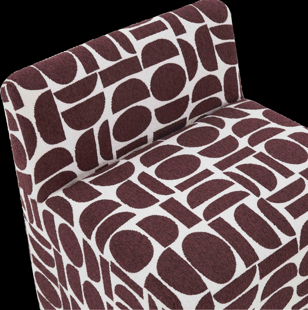 Kerge Brown Accent Chair - Thumbnail - Image 3