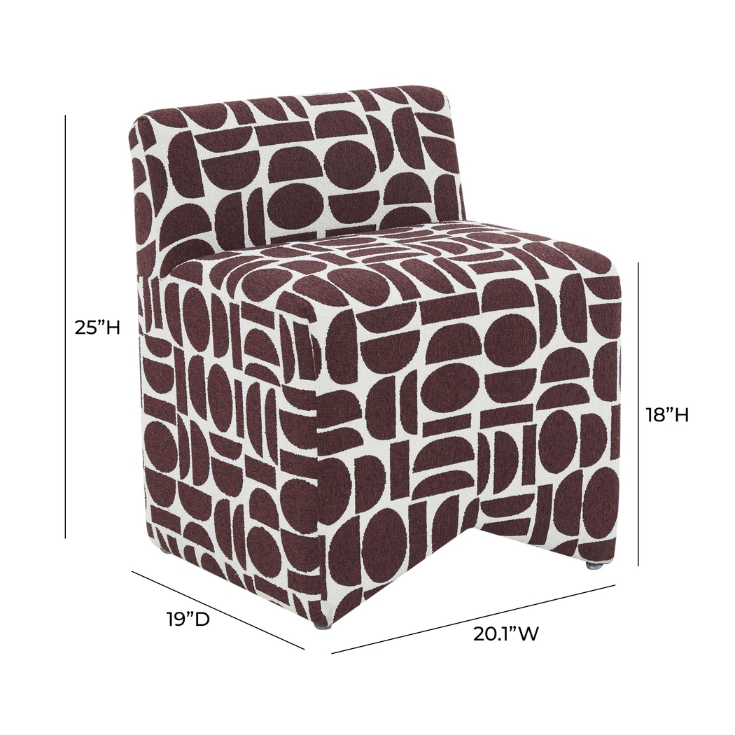 Kerge Brown Accent Chair - Thumbnail - Image 6