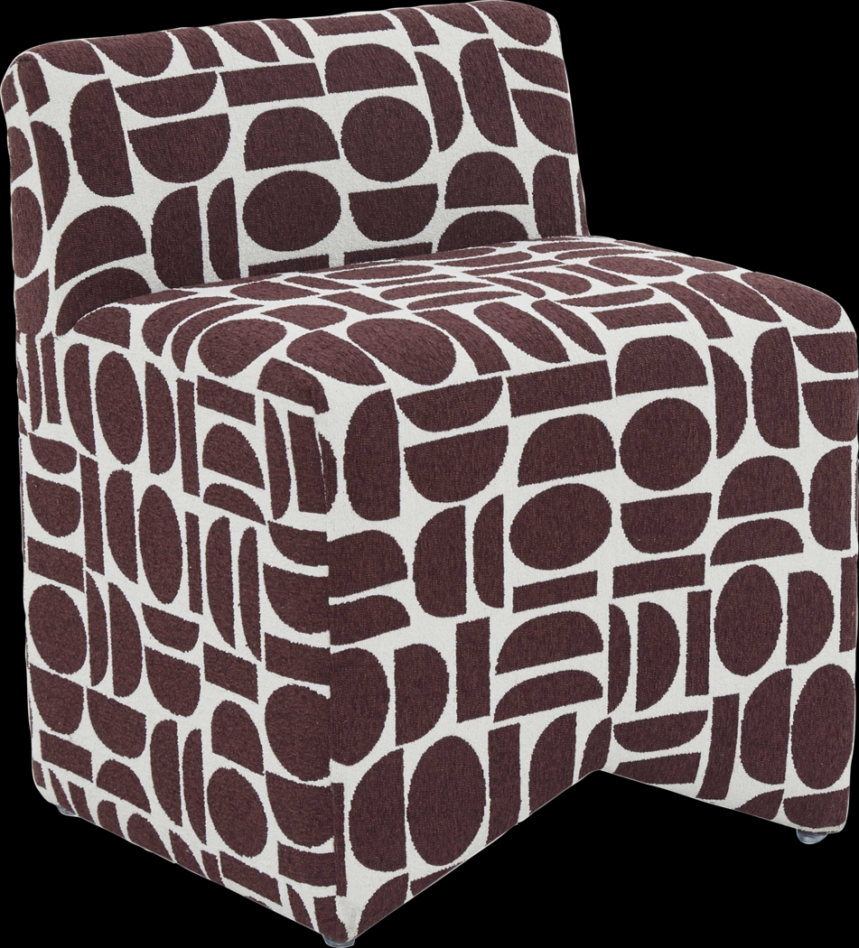 Kerge Brown Accent Chair - Thumbnail - Image 1