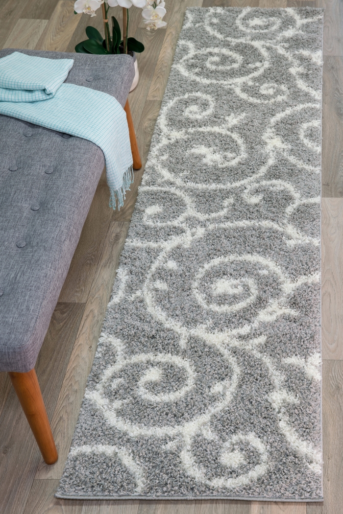 Kerli Gray 2' x 7'2 Runner Rug - Thumbnail - Image 3