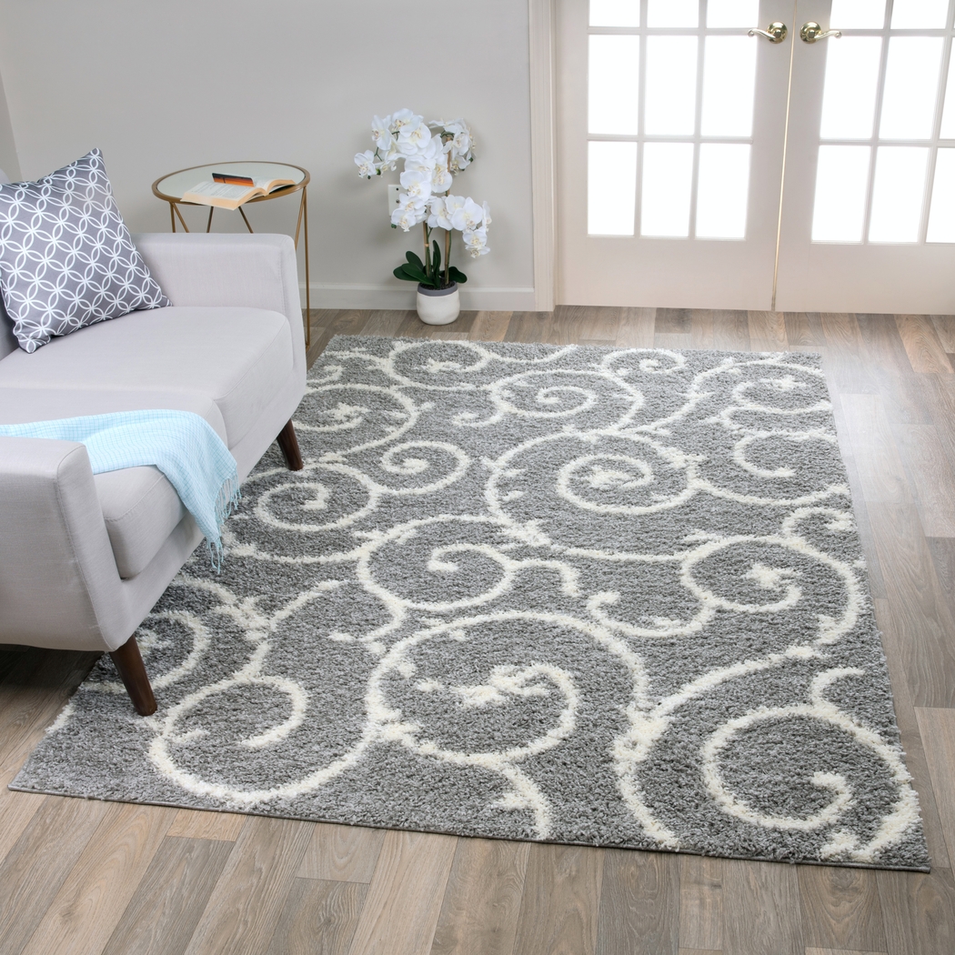 Kerli Gray 7'10 x 10' Rug - Thumbnail - Image 4