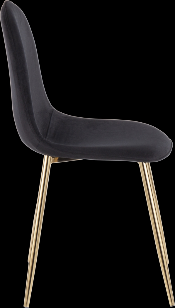 Kernack I Black Side Chair, Set of 2 - Thumbnail - Image 3