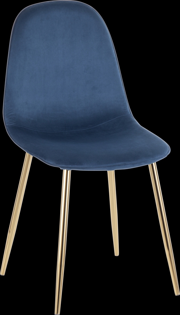 Kernack I Blue Side Chair, Set of 2 - Thumbnail - Image 2