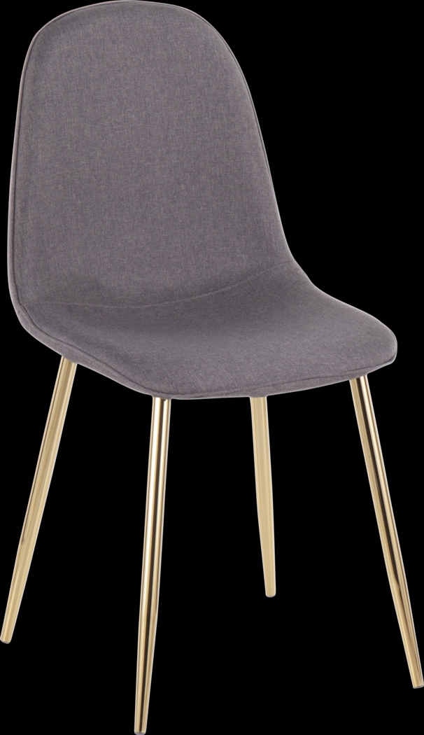 Kernack I Charcoal Side Chair, Set of 2 - Thumbnail - Image 2