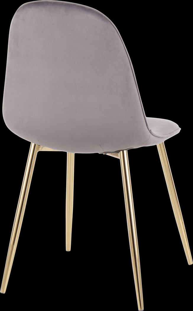 Kernack I Gray Side Chair, Set of 2 - Thumbnail - Image 4