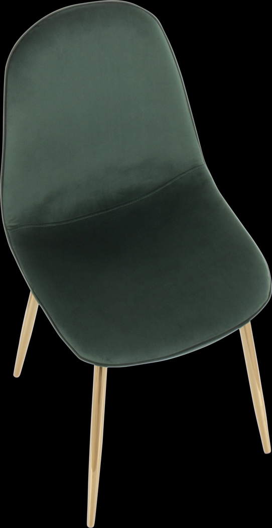 Kernack I Green Side Chair, Set of 2 - Thumbnail - Image 7