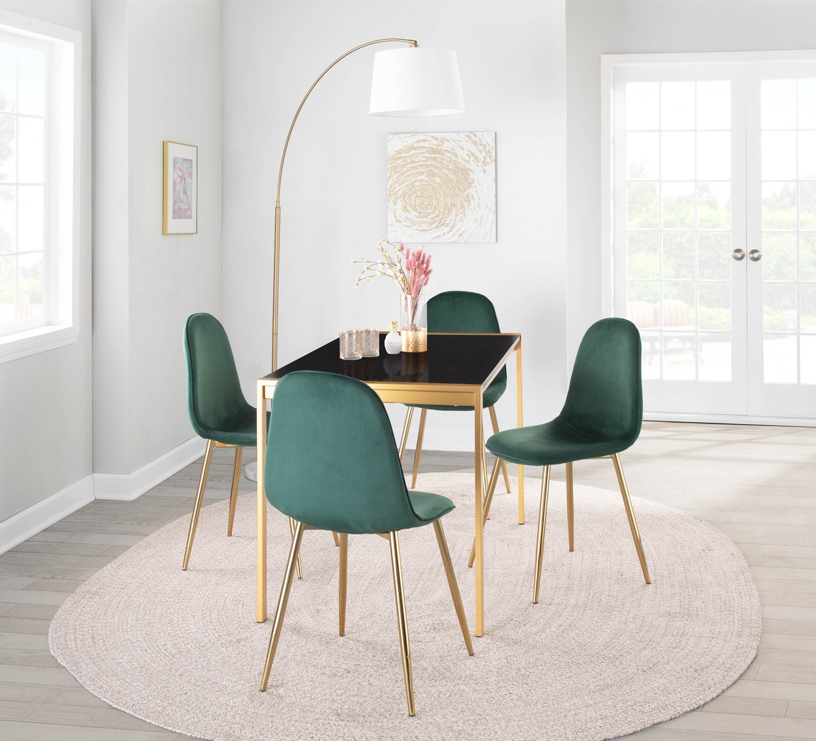 Kernack I Green Side Chair, Set of 2 - Thumbnail - Image 8