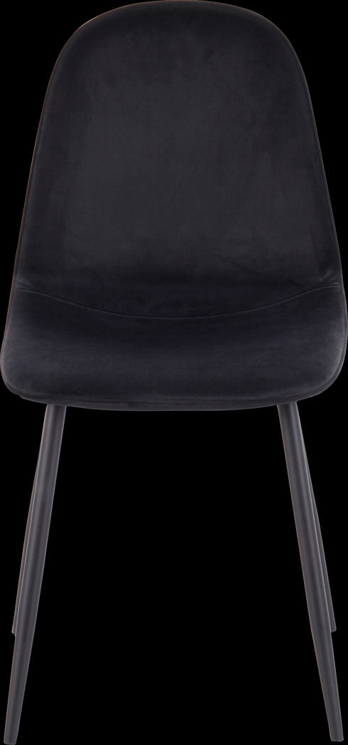 Kernack II Black Side Chair, Set of 2 - Thumbnail - Image 6