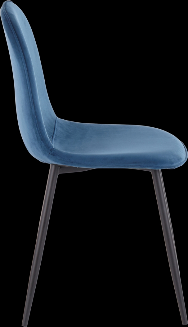 Kernack II Blue Side Chair, Set of 2 - Thumbnail - Image 3