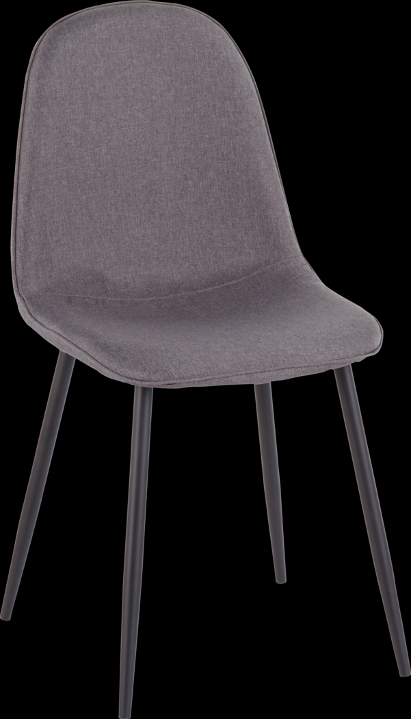 Kernack II Charcoal Side Chair, Set of 2 - Thumbnail - Image 2