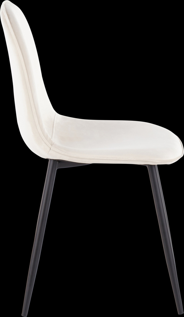 Kernack II Cream Side Chair, Set of 2 - Thumbnail - Image 3