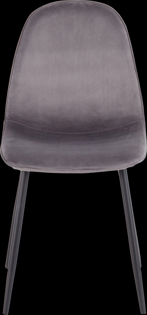 Kernack II Gray Side Chair, Set of 2 - Thumbnail - Image 6