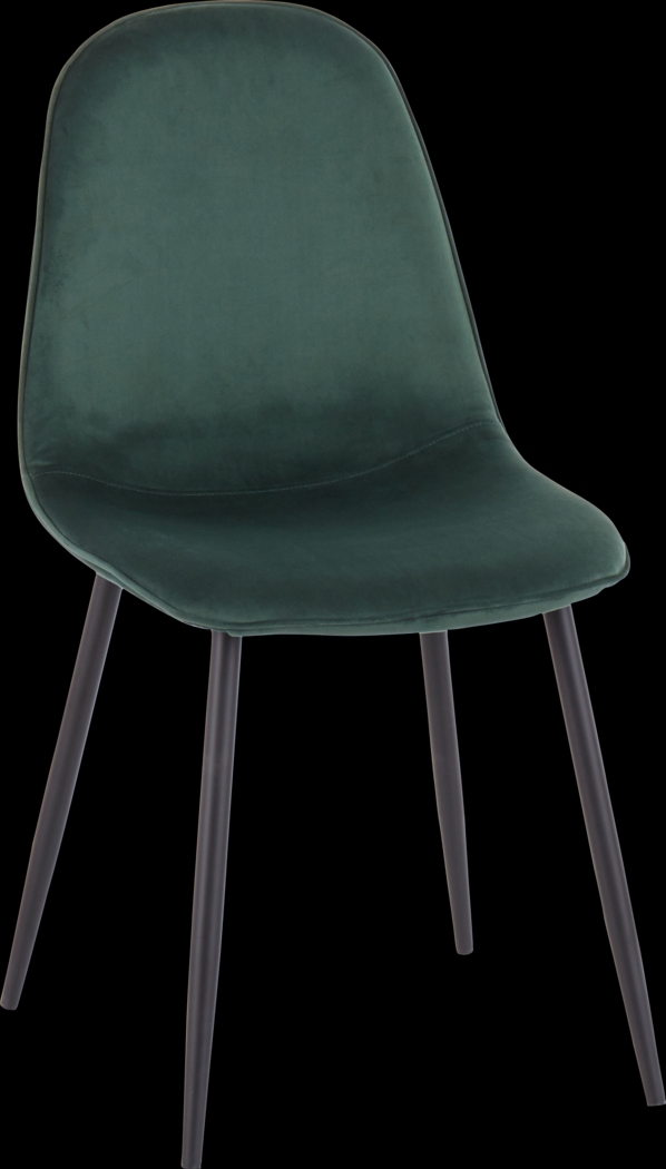 Kernack II Green Side Chair, Set of 2 - Thumbnail - Image 2