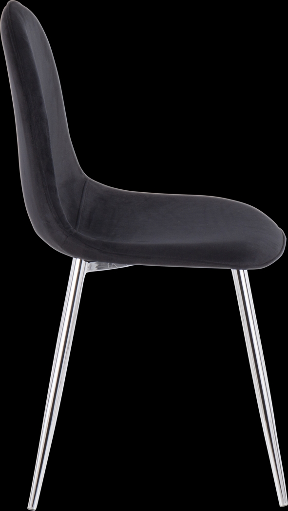 Kernack III Black Side Chair, Set of 2 - Thumbnail - Image 3