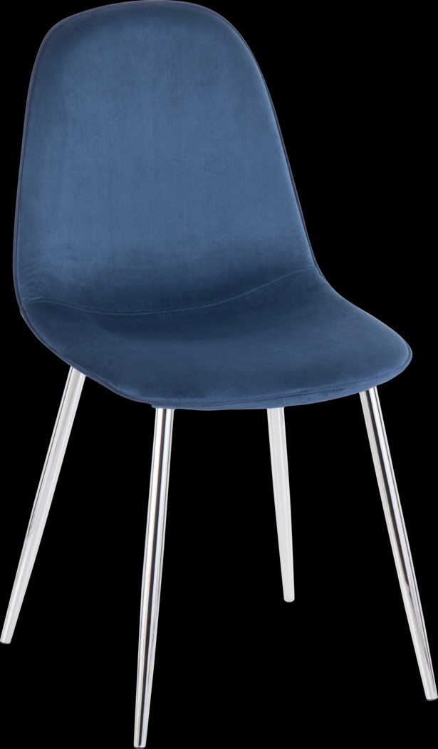 Kernack III Blue Side Chair, Set of 2 - Thumbnail - Image 2