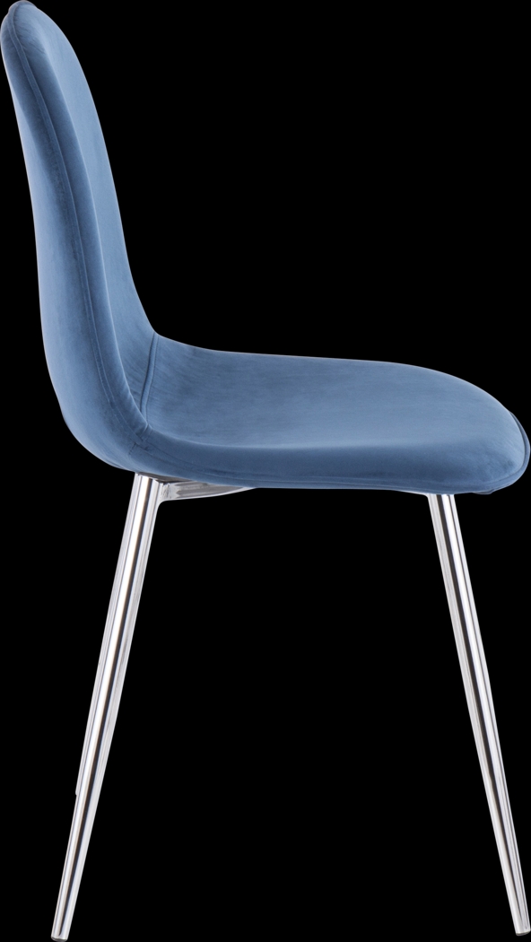 Kernack III Blue Side Chair, Set of 2 - Thumbnail - Image 3