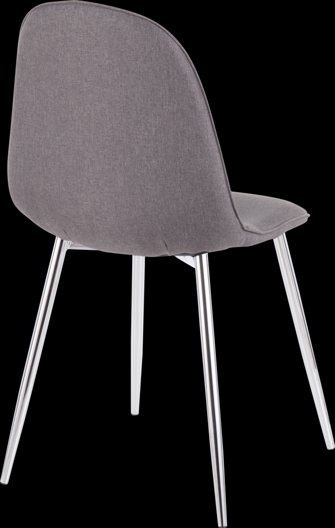 Kernack III Charcoal Side Chair, Set of 2 - Thumbnail - Image 4
