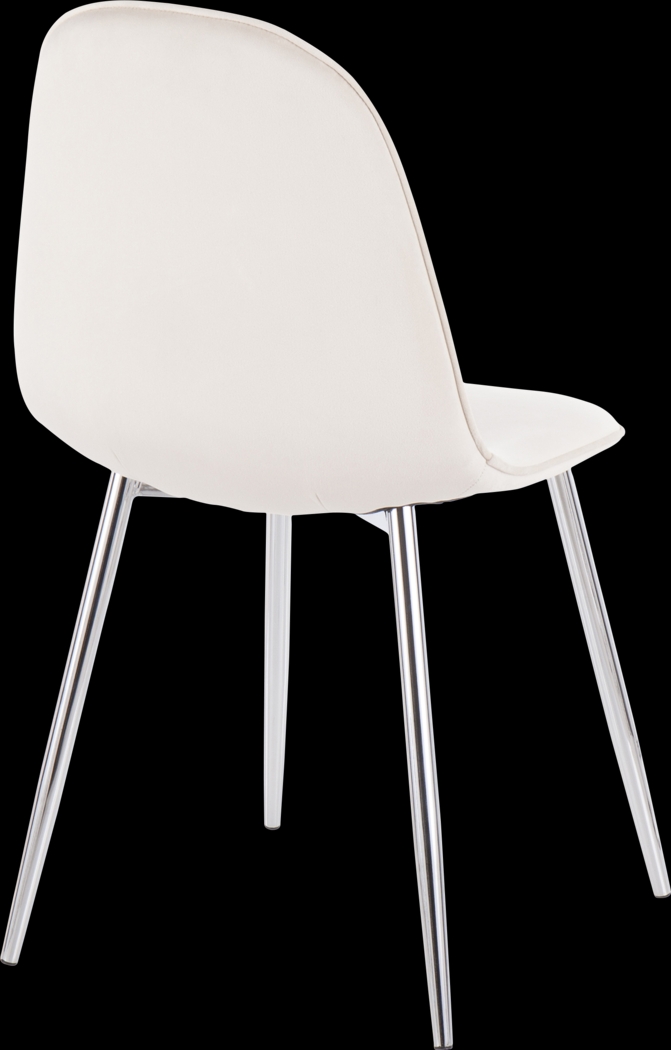 Kernack III Cream Side Chair, Set of 2 - Thumbnail - Image 4