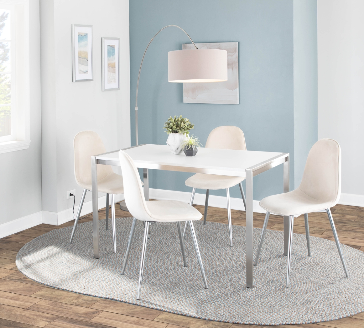 Kernack III Cream Side Chair, Set of 2 - Thumbnail - Image 8