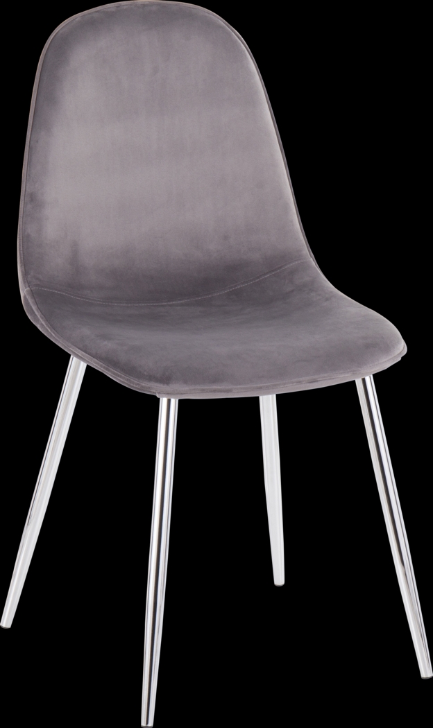 Kernack III Gray Side Chair, Set of 2 - Thumbnail - Image 2