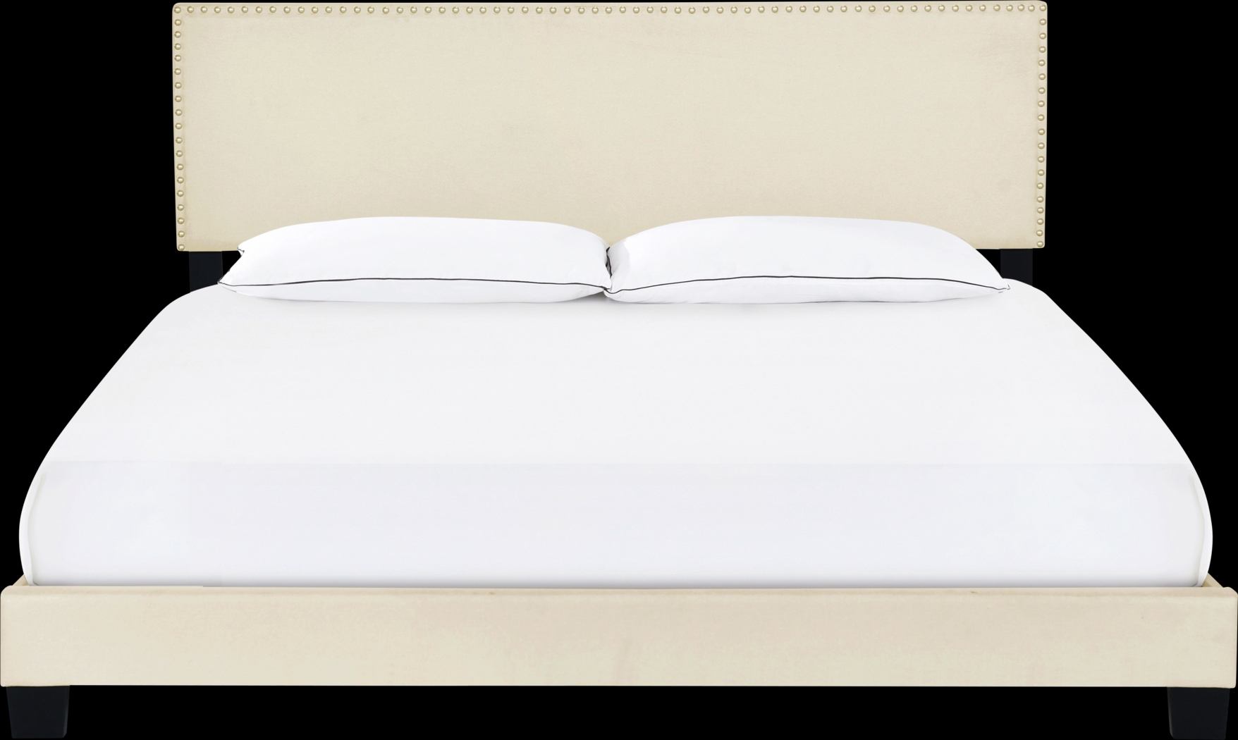 Kernite Beige Queen Bed - Thumbnail - Image 2