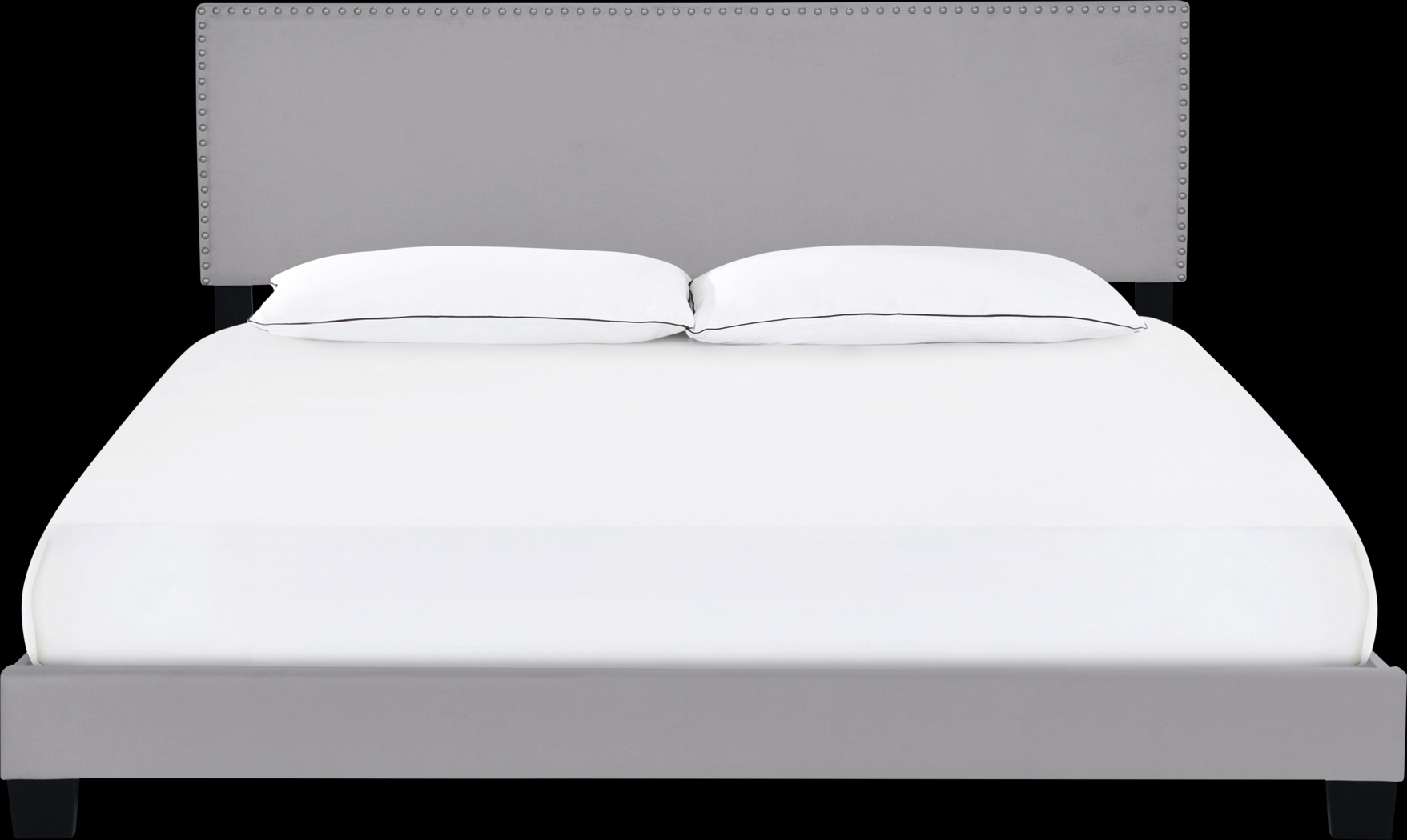 Kernite Dark Gray King Bed - Thumbnail - Image 2