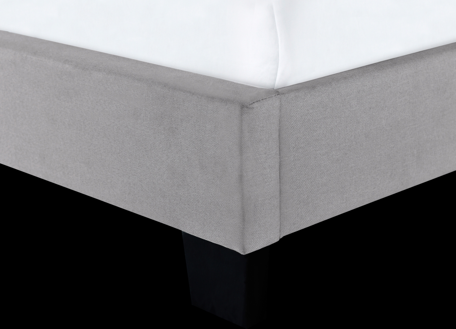 Kernite Dark Gray King Bed - Thumbnail - Image 6