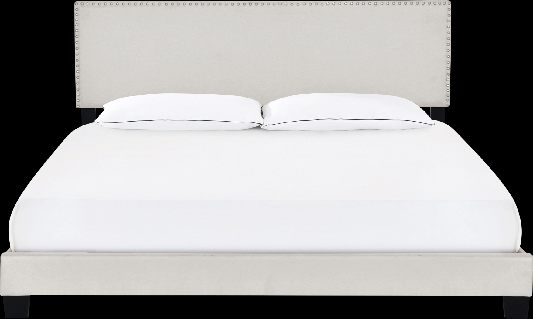 Kernite Light Gray King Bed - Thumbnail - Image 2