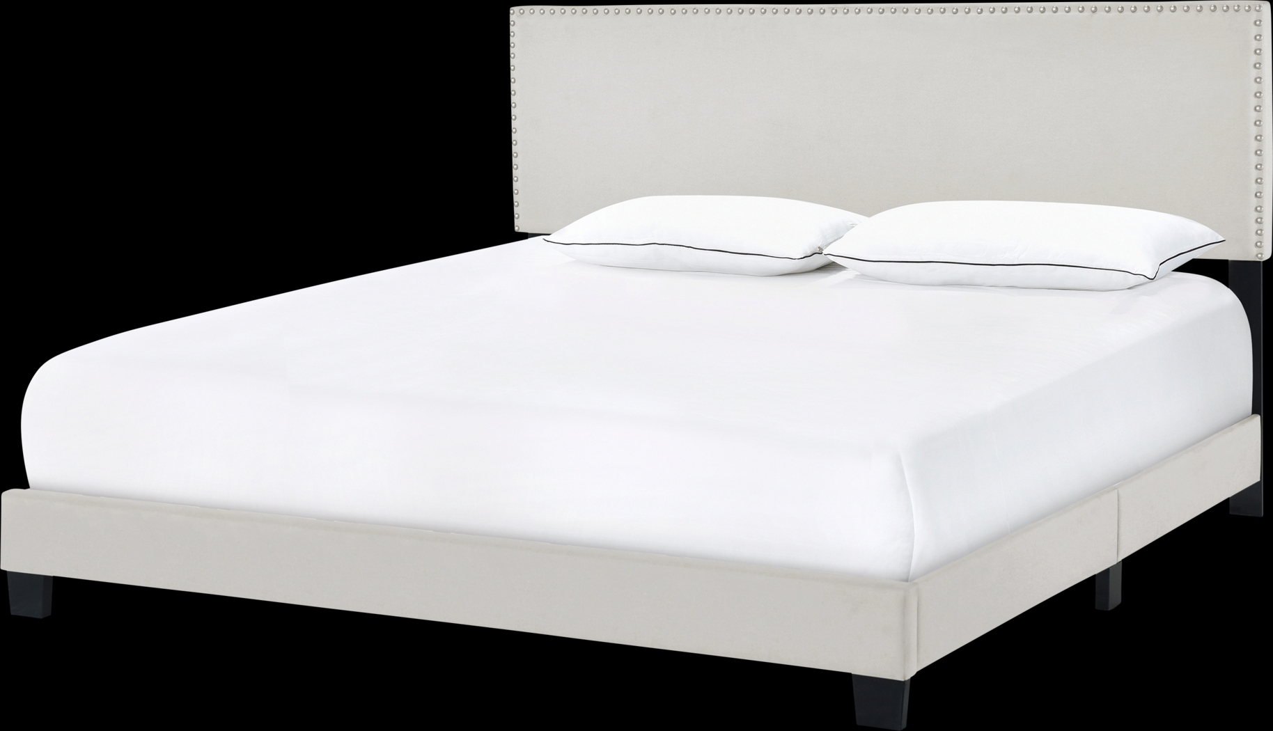Kernite Light Gray King Bed - Thumbnail - Image 3