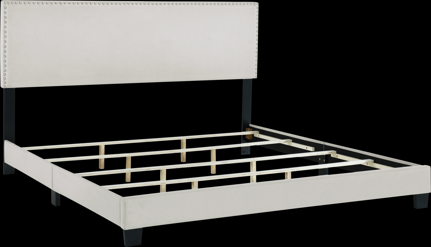 Kernite Light Gray King Bed - Thumbnail - Image 4