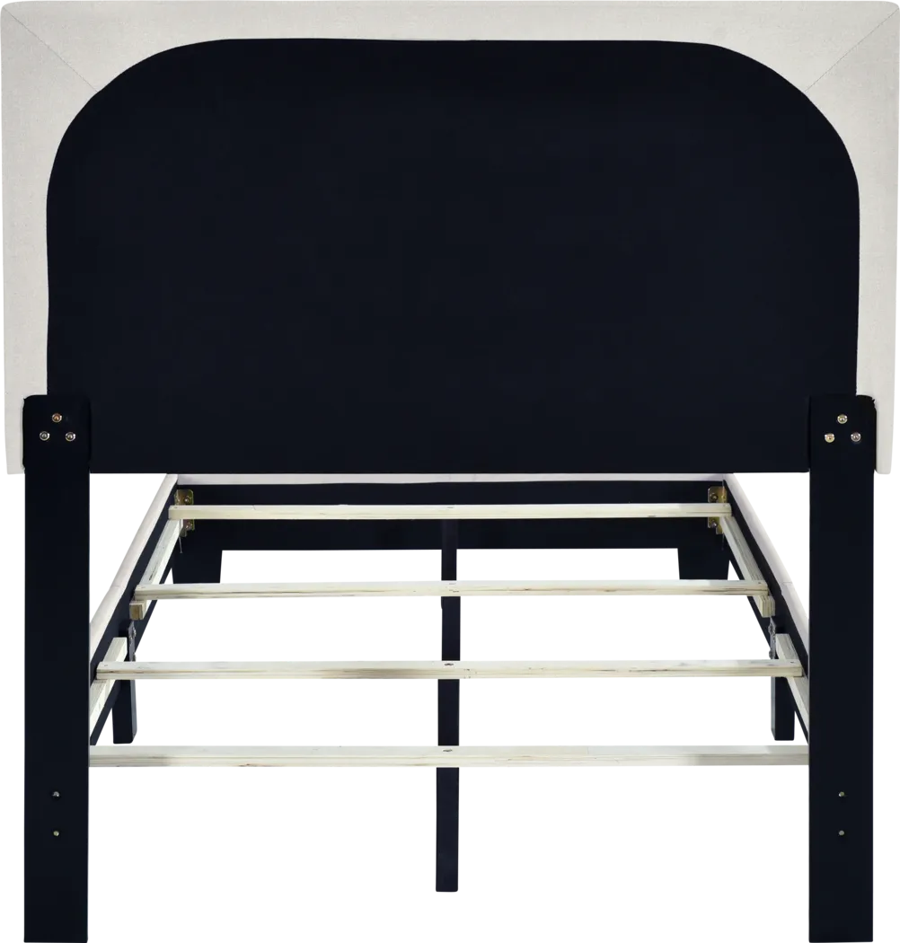 Kernite Light Gray Twin Bed - Image 5