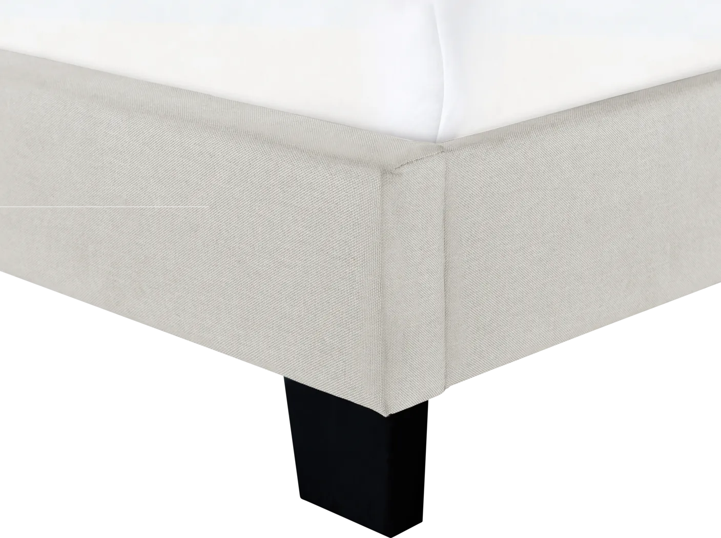 Kernite Light Gray Twin Bed - Image 6