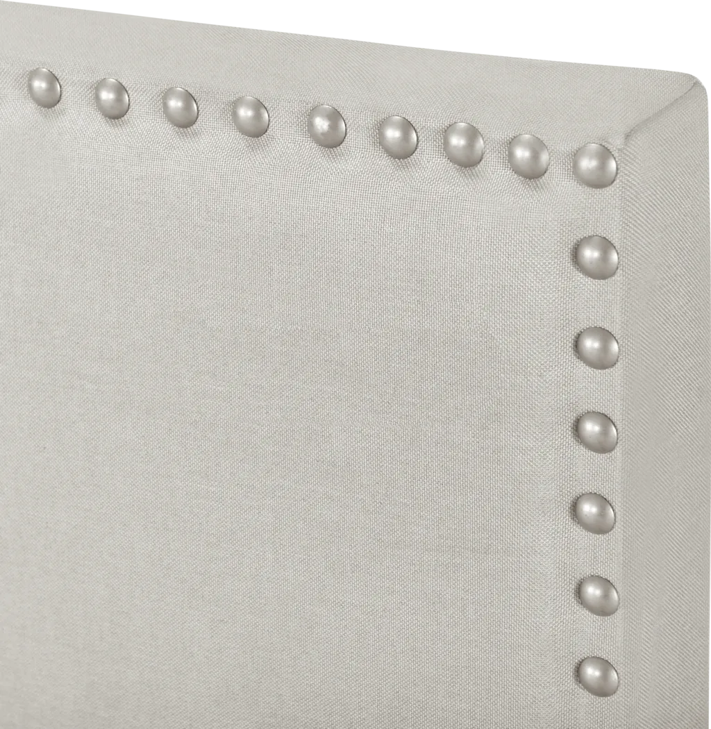 Kernite Light Gray Twin Bed - Image 7