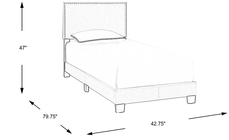 Dimension Image. Please refer to the Dimension Tab on this page for dimension details.