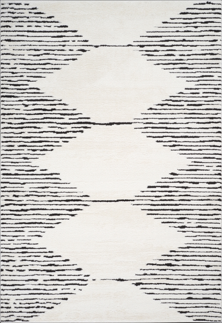 Kerone White 7'9 x 9'9 Rug - Thumbnail - Image 1