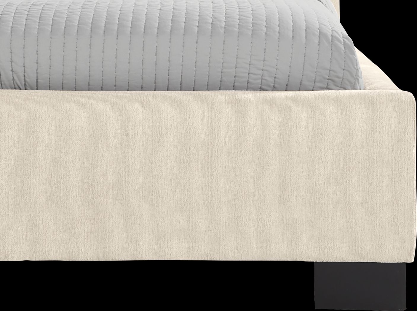 Kerrisdale Beige 3 Pc King Upholstered Bed - Thumbnail - Image 3