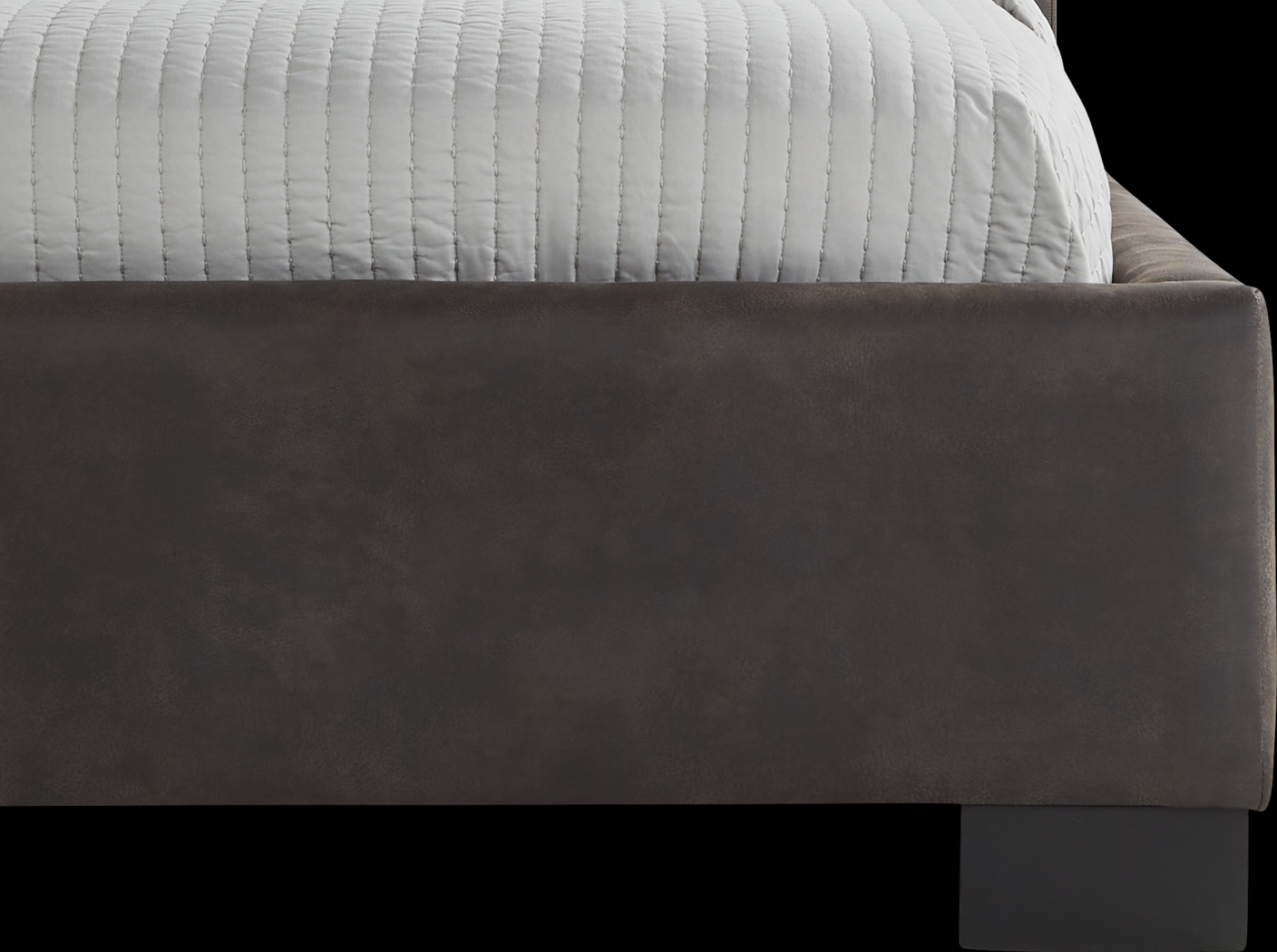 Kerrisdale Brown 3 Pc Queen Upholstered Bed - Thumbnail - Image 3