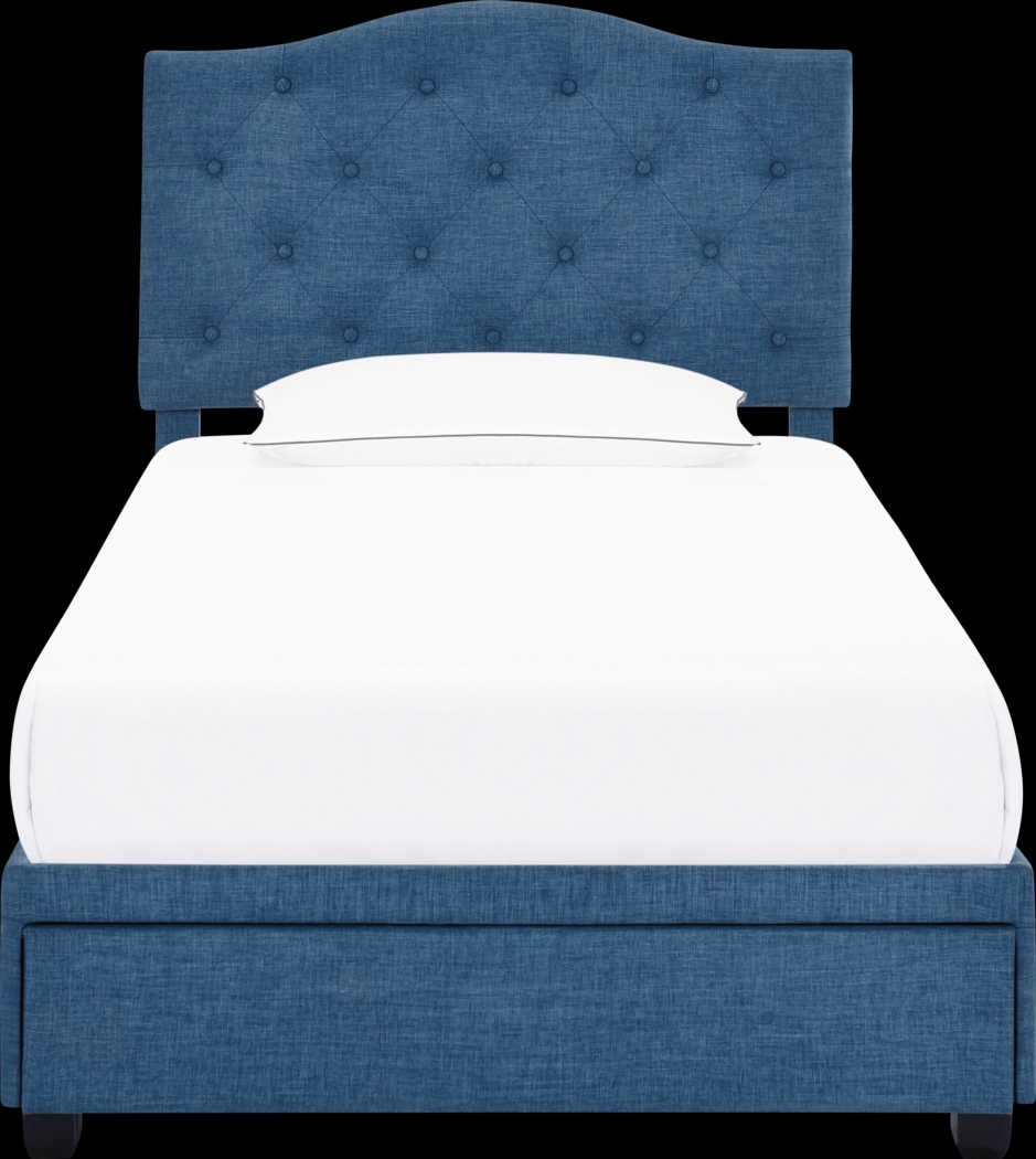 Kerrydale Blue Twin Bed - Thumbnail - Image 2