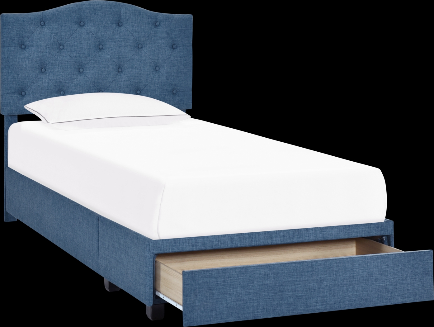 Kerrydale Blue Twin Bed - Thumbnail - Image 4