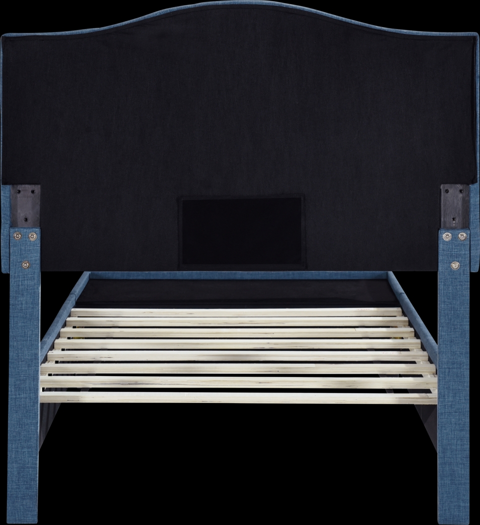 Kerrydale Blue Twin Bed - Thumbnail - Image 6