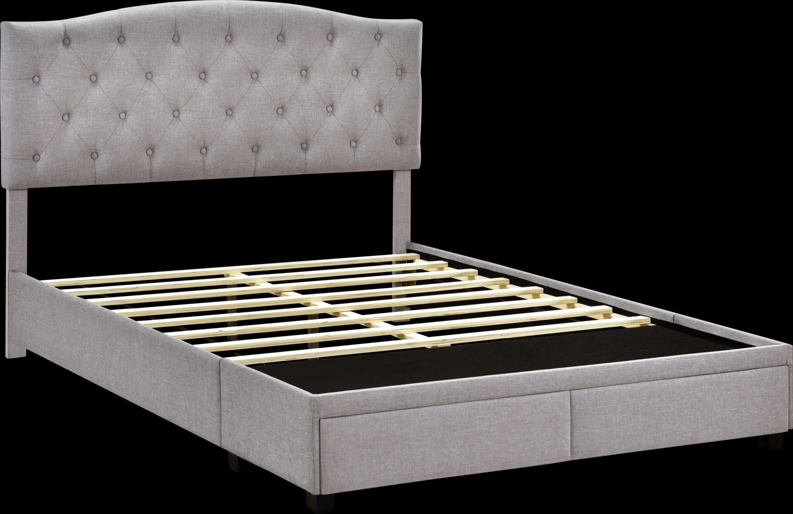 Kerrydale Gray Queen Bed - Thumbnail - Image 6