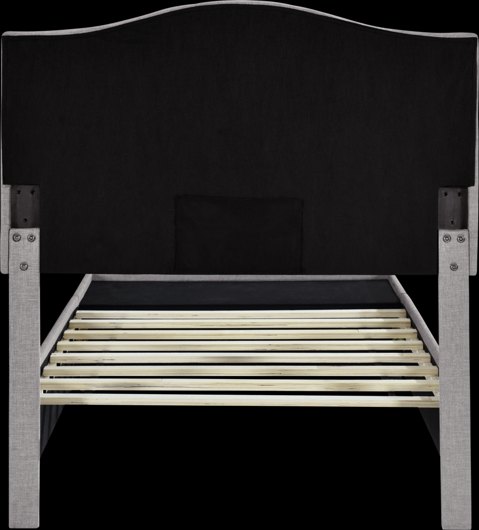 Kerrydale Gray Twin Bed - Thumbnail - Image 6