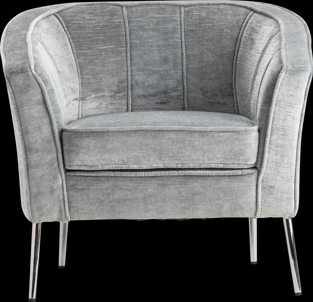 Kesswood Gray Accent Chair - Thumbnail - Image 2